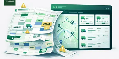 Miért nem elég a Google Sheets a fuvarszervezéshez?